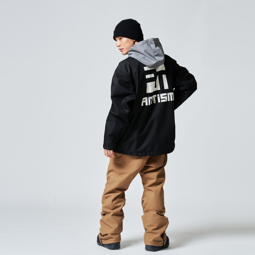 アンティズム メンズ スノーボード 上下セットウェア スノーボードウェア 上下セット AT2377 ANTISM
