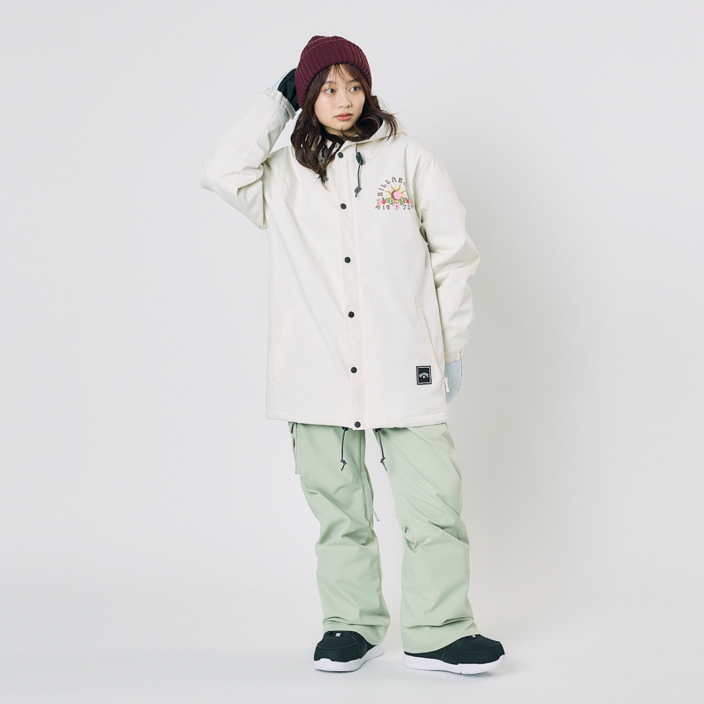 BILLABONG レディース スノーボード ウェア M チェック フード BILLABONG レディース スノーボード ウェア M チェック フード