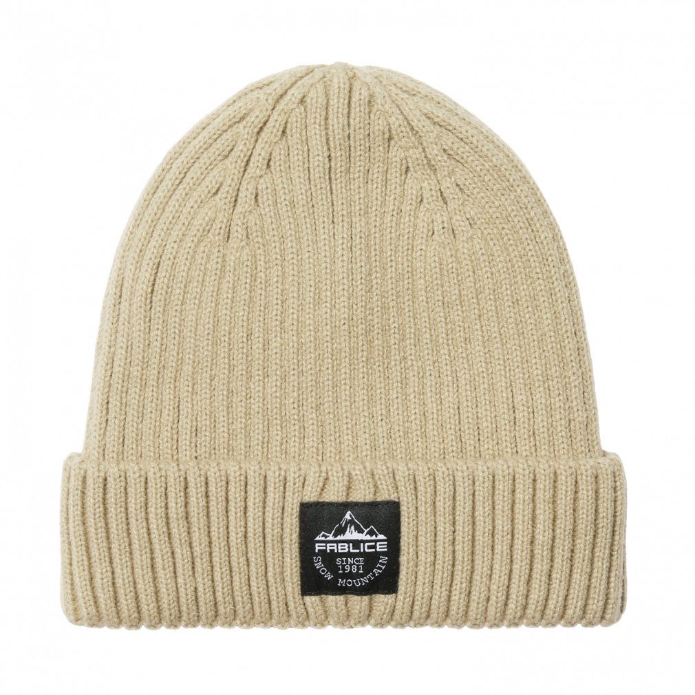 ファブリス メンズ ニット帽 リブニット帽子 FA-5C36005KC FABLICE