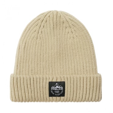 リブニット帽子