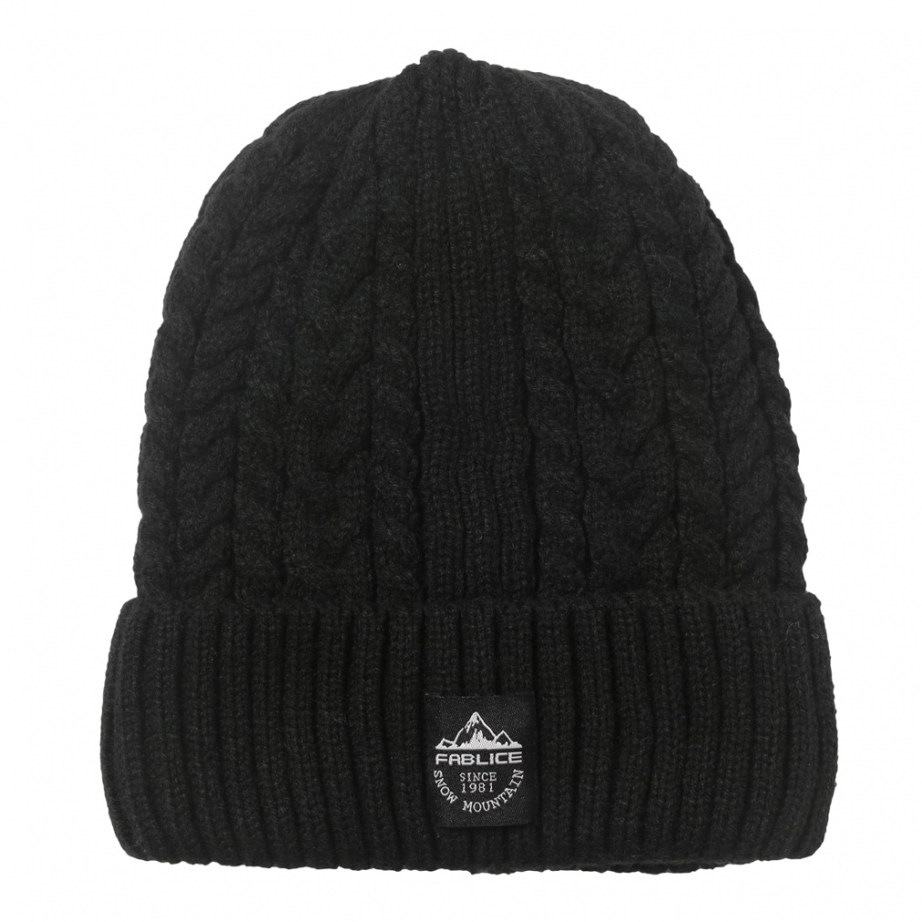 ケーブルニットキャップ