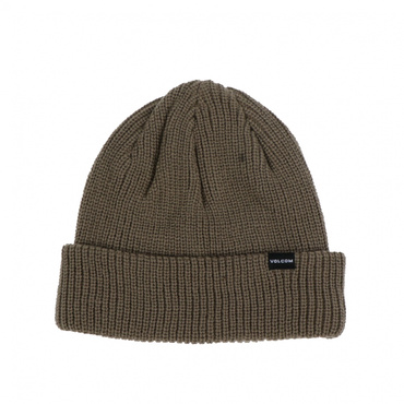 Mens Sweep Lined Beanie(セピア-FREE)