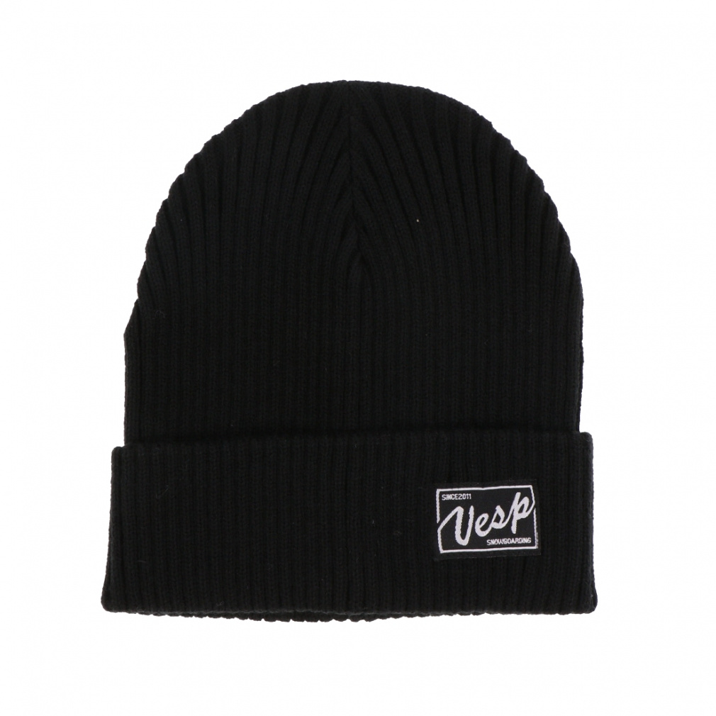 LIGHT RIB KNIT BEANIE(ブラック-FREE)