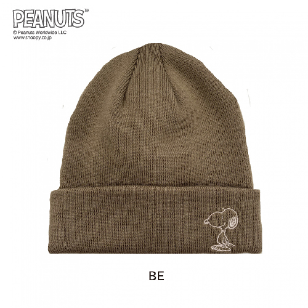 xXv Y jbgX PEANUTS COLLABORATION HIGH GAUGE BEANIE SNMB1027 VESP