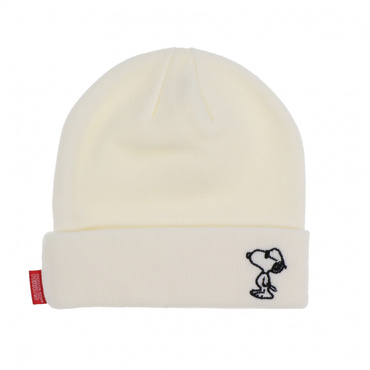 PEANUTS COLLABORATION HIGH GAUGE BEANIE(ホワイト-FREE)