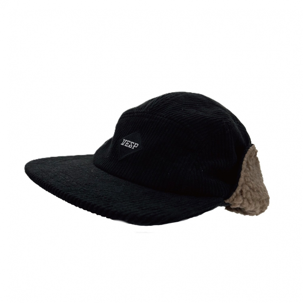 メンズ キャップ(ブラック×ブラウン)