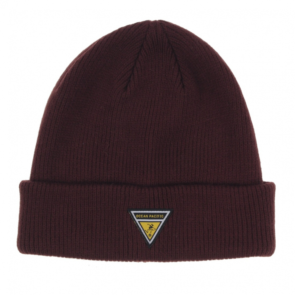 ビーニー メンズ オーシャンパシフィック(バーガンディ-FREE)