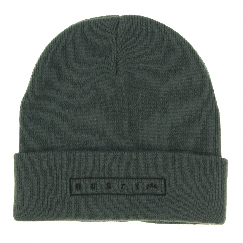 ビーニー メンズ ラスティ(カーキ-FREE)