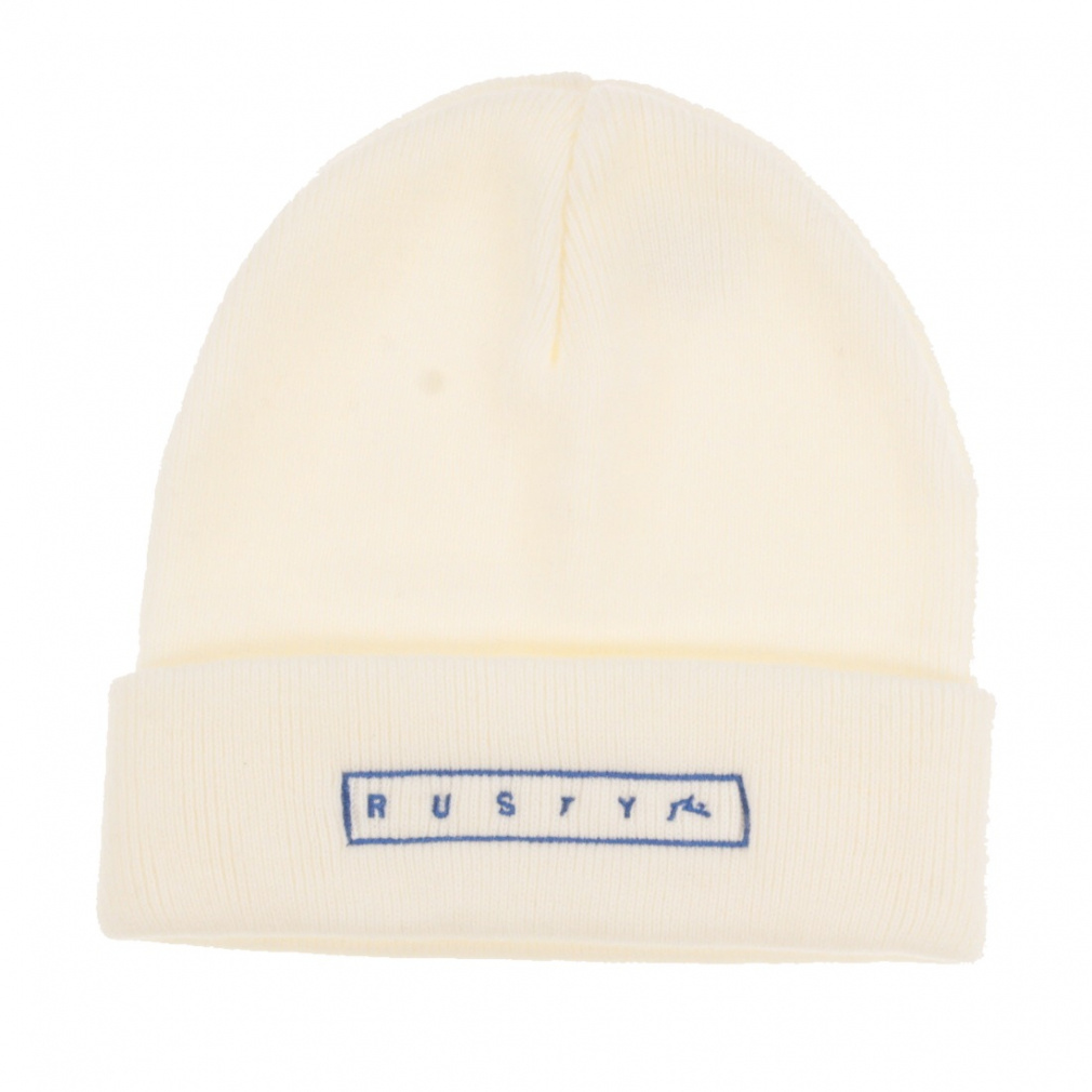 ビーニー メンズ ラスティ(ホワイト-FREE)