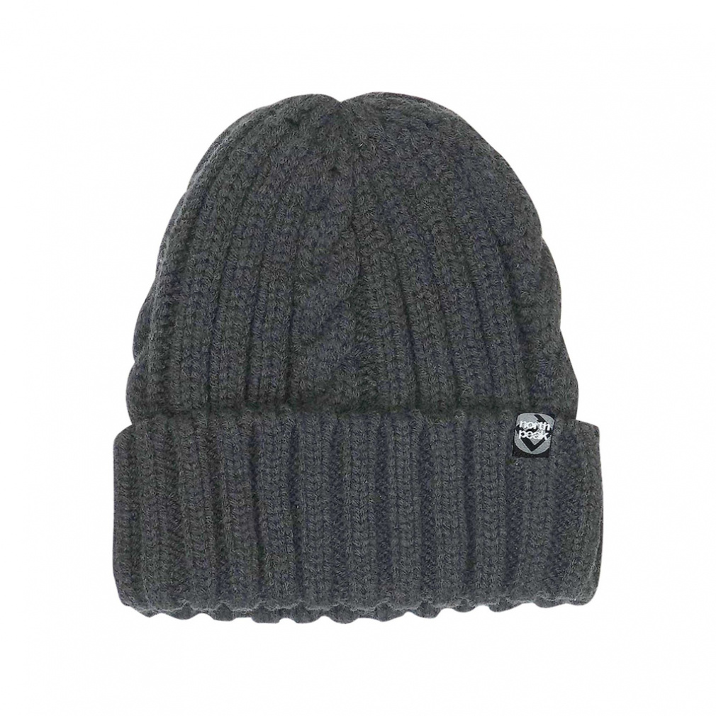 ノースピーク メンズ ニット帽 ビーニー ニット帽【メリノウール使用