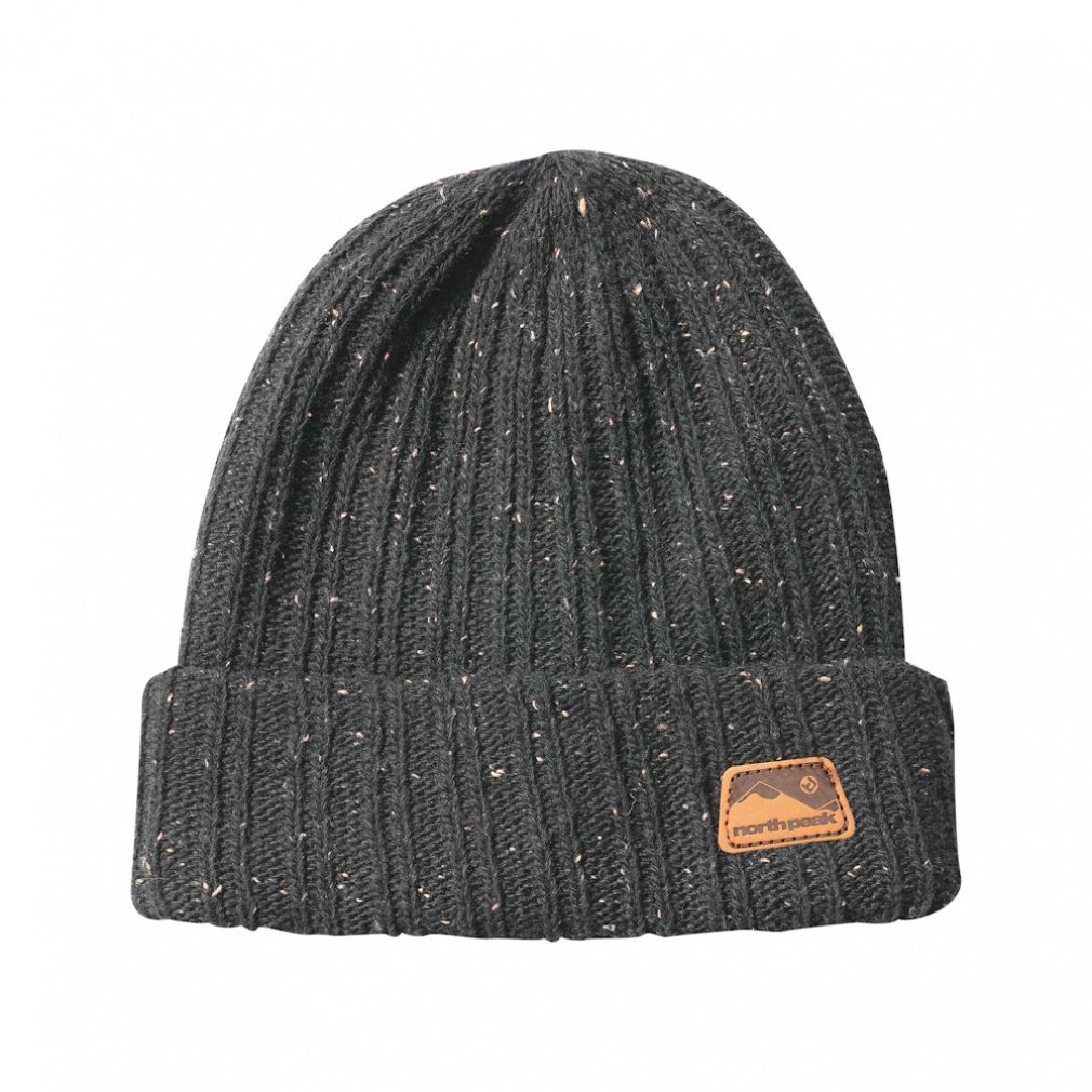 ノースピーク メンズ ニット帽 ビーニー ニット帽_ スノーボード