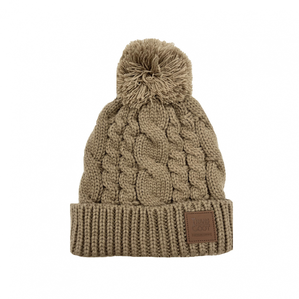 BEANIE(ブラウン-FREE)