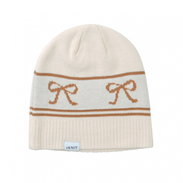 6KNOT LINE RIBBON BEANIE_