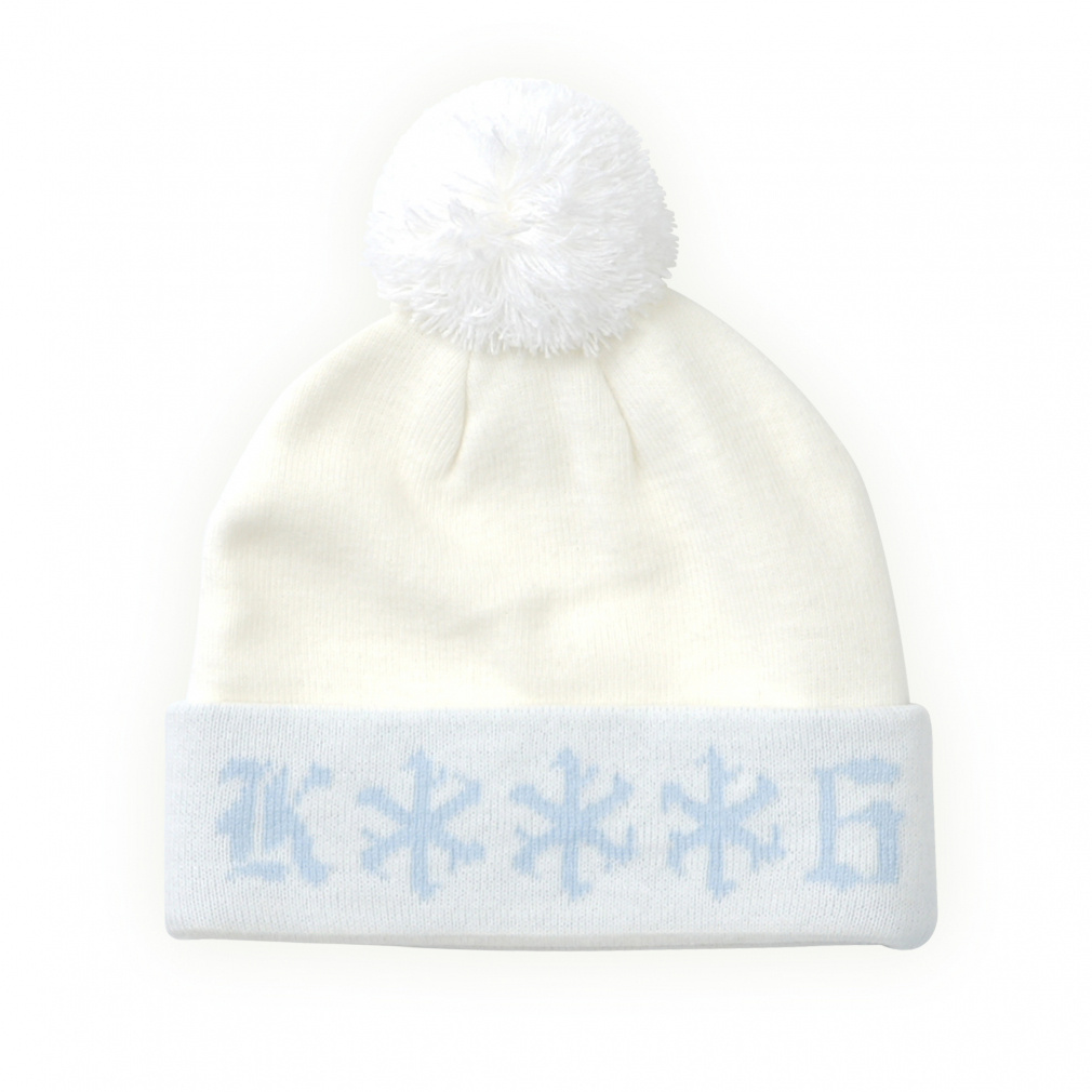 VbNXmbg fB[X jbgX 6KNOT SNOWFLAKE BEANIE_ 6KKC1603 6KNOT