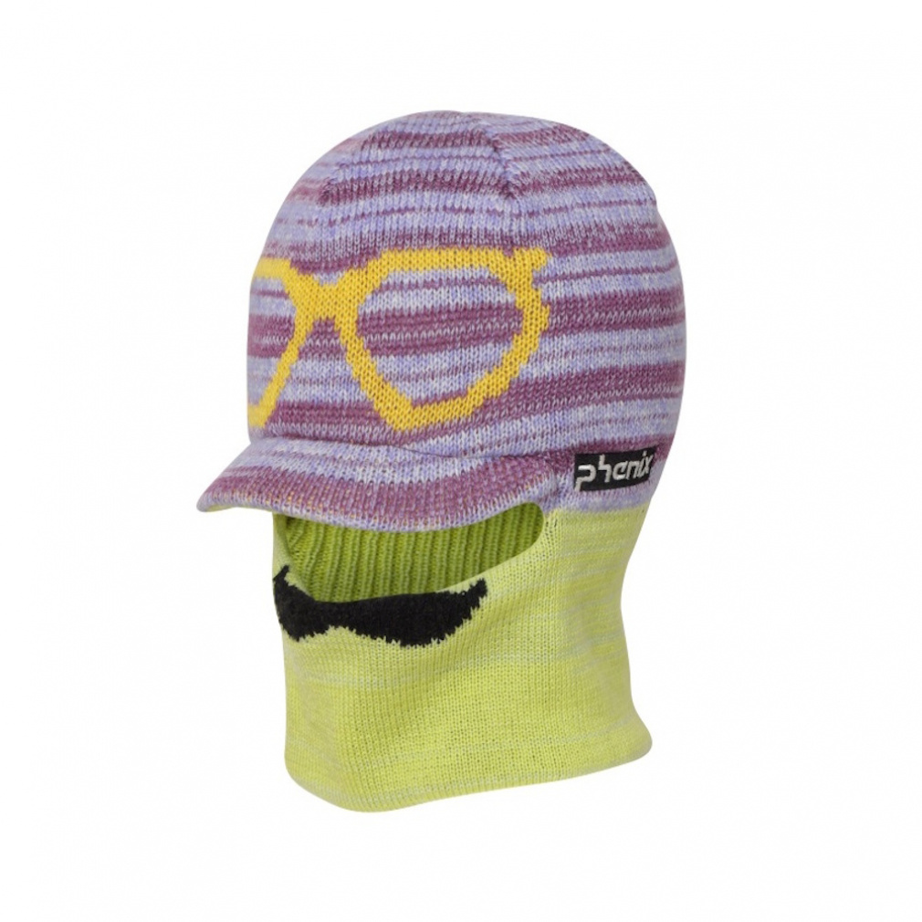 Color grasses Junior Knit Hat(パープル-FREE)