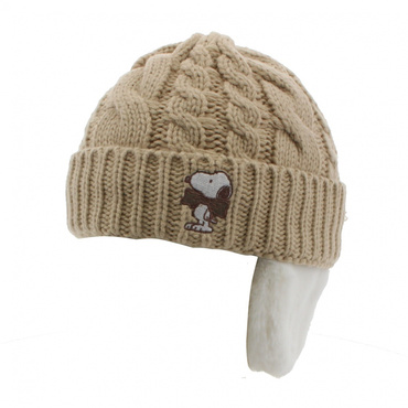 ファー耳付きビーニー キッズ