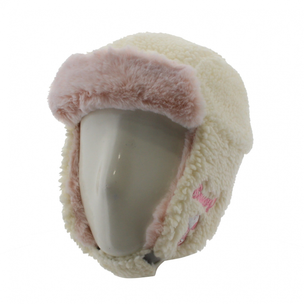 ジュニアボアキャップ(オフホワイト)