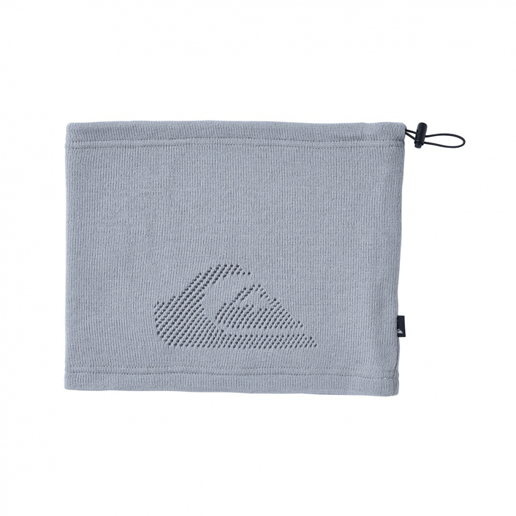 RIB JACQUARD NECK WARMER(グレー-FREE)