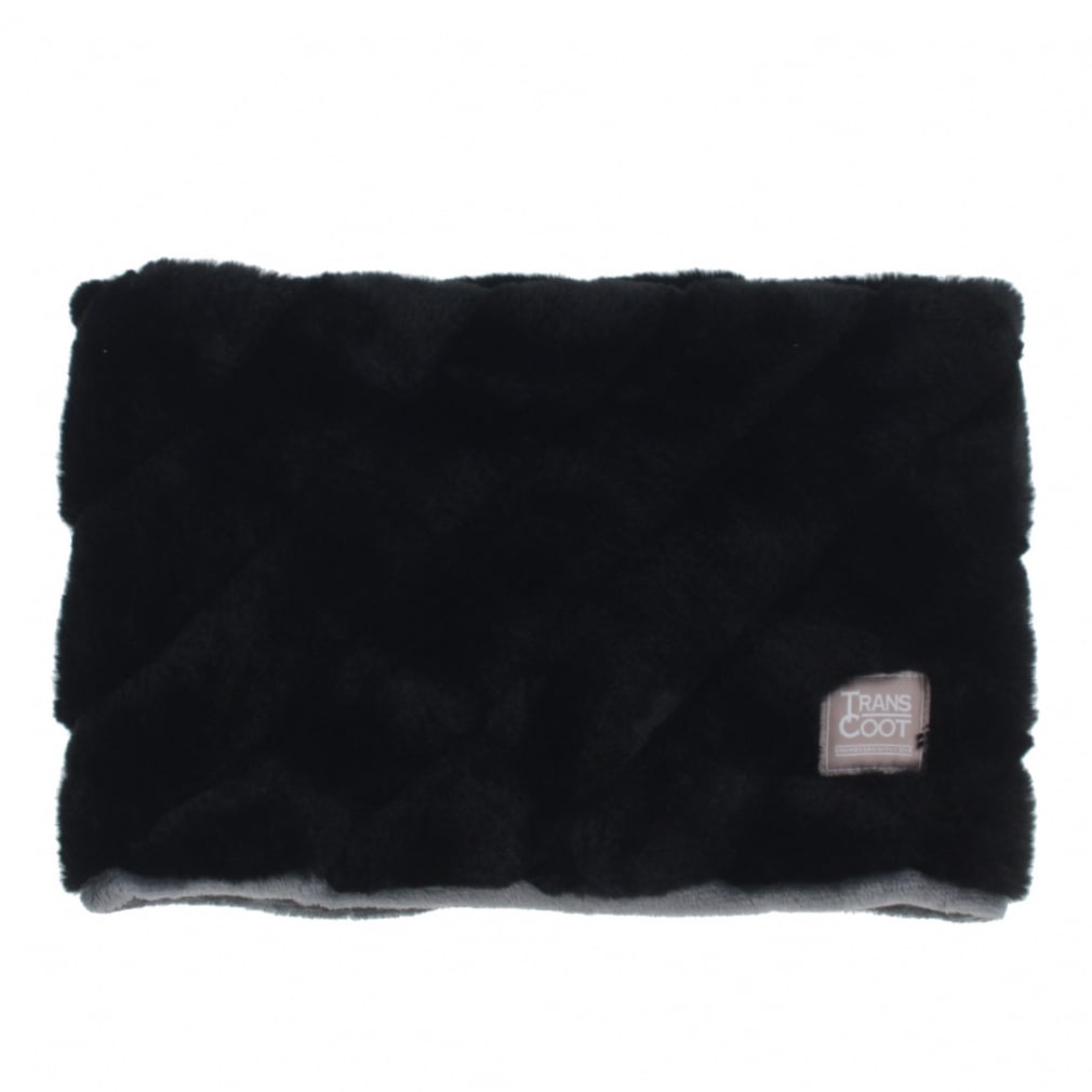 ファーキルト ネックウォーマー(ブラック)