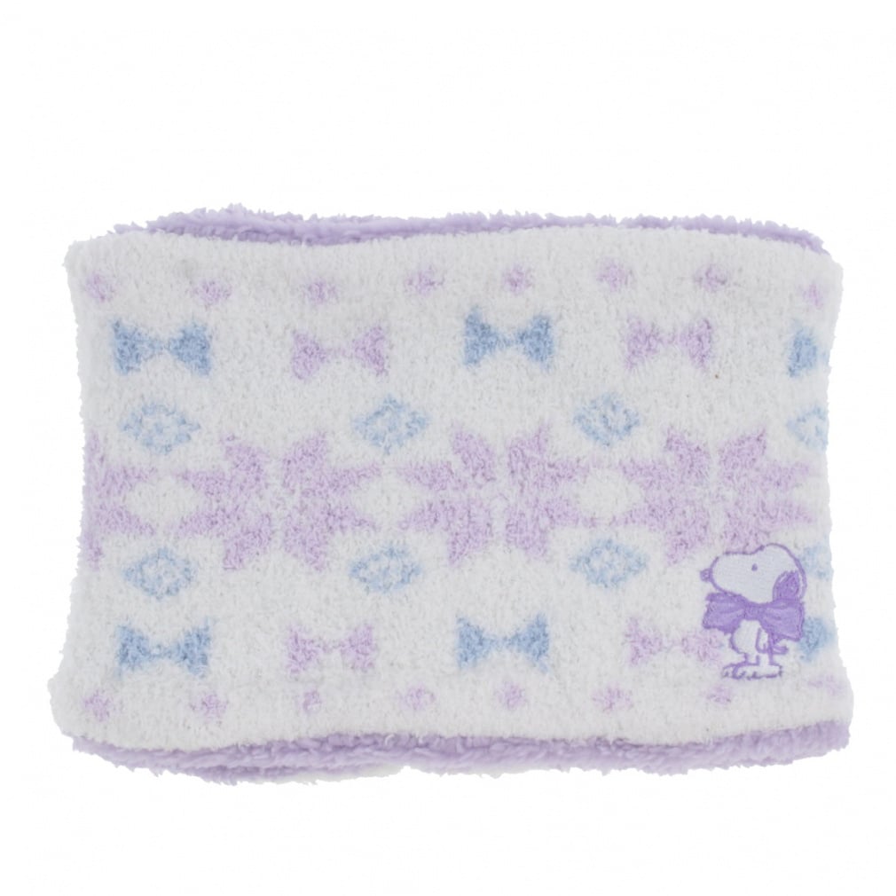 マシュマロボアフリース ジュニアネックウォーマー(ホワイト)