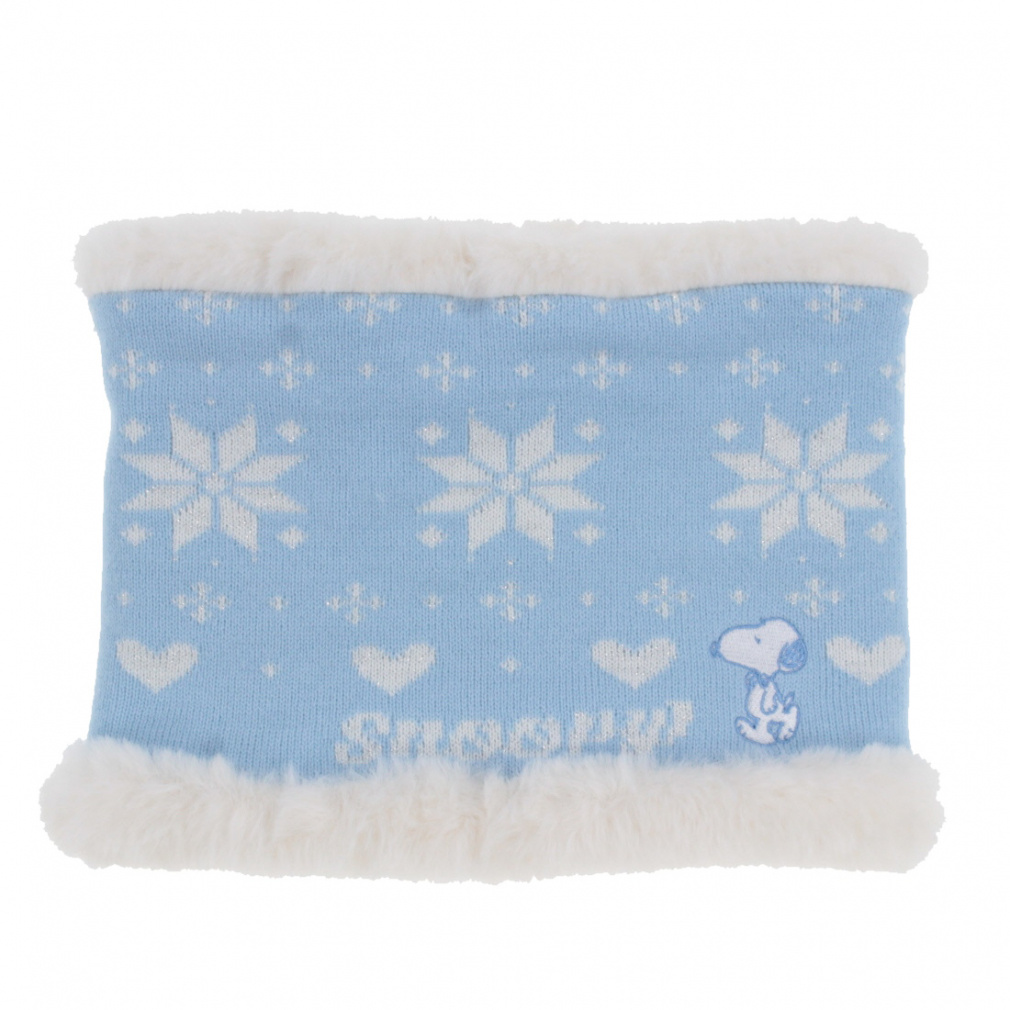 ジュニアネックウォーマー(サックスブルー)