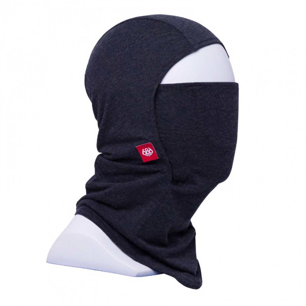 シックスエイトシックス メンズ スキー スノーボード マスク DELUXE HINGE MERINO BALACLAVA M2WFMSK05 : ブラック 686