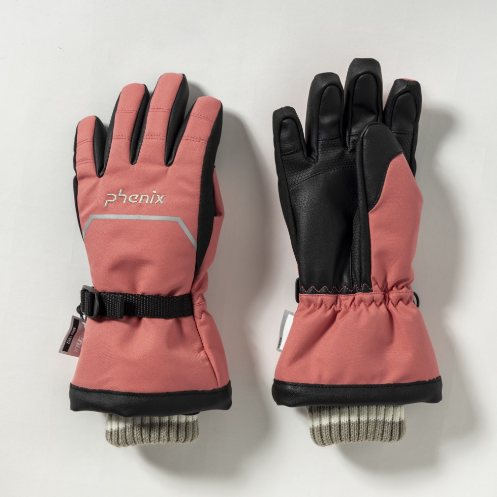 tFjbNX WjA LbY q XL[ O[u Ski Slope Ribbed Junior Gloves ESG24GL90 PHENIX