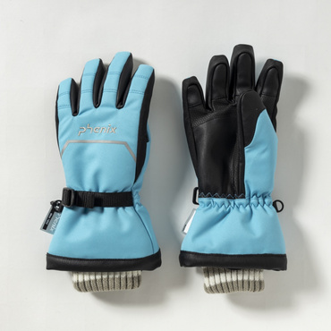 Ski Slope Ribbed Junior Gloves