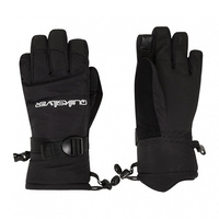 【新品未使用】スノーボードウェア・グローブ・帽子セット Quiksilver（クイックシルバー） スノーグローブ メンズ スノー 5指