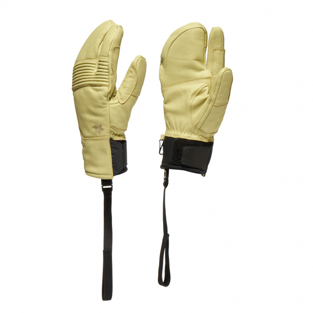 ゴールドウィン メンズ スキー グローブ Leather 3-finger Formfitting