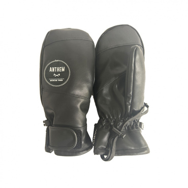ANTHEM PU LEATHER WAPPEN MITT_