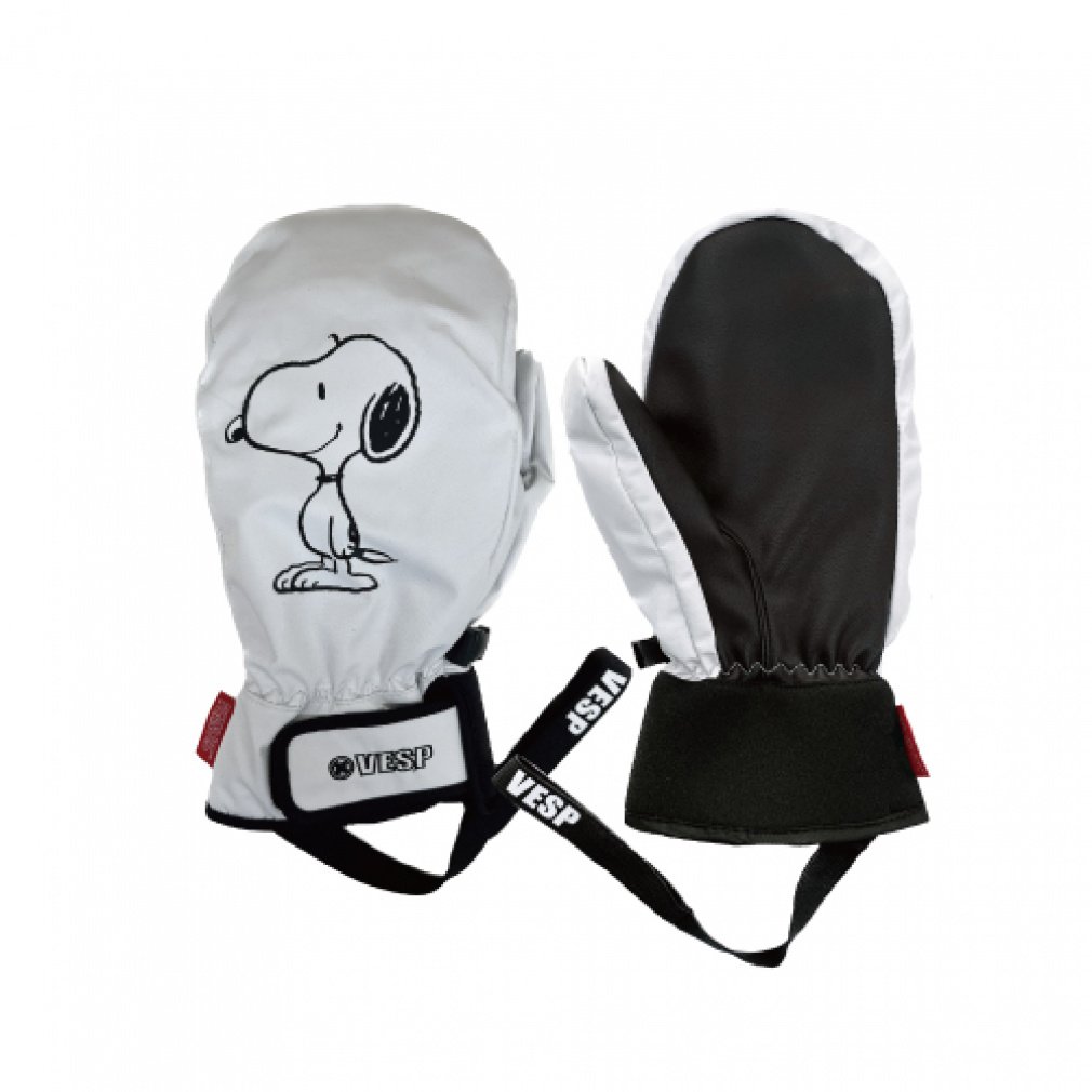 xXv Y Xm[{[h O[u PEANUTS COLLABORATION LIGHT WARM MITTEN SNMG1030 VESP