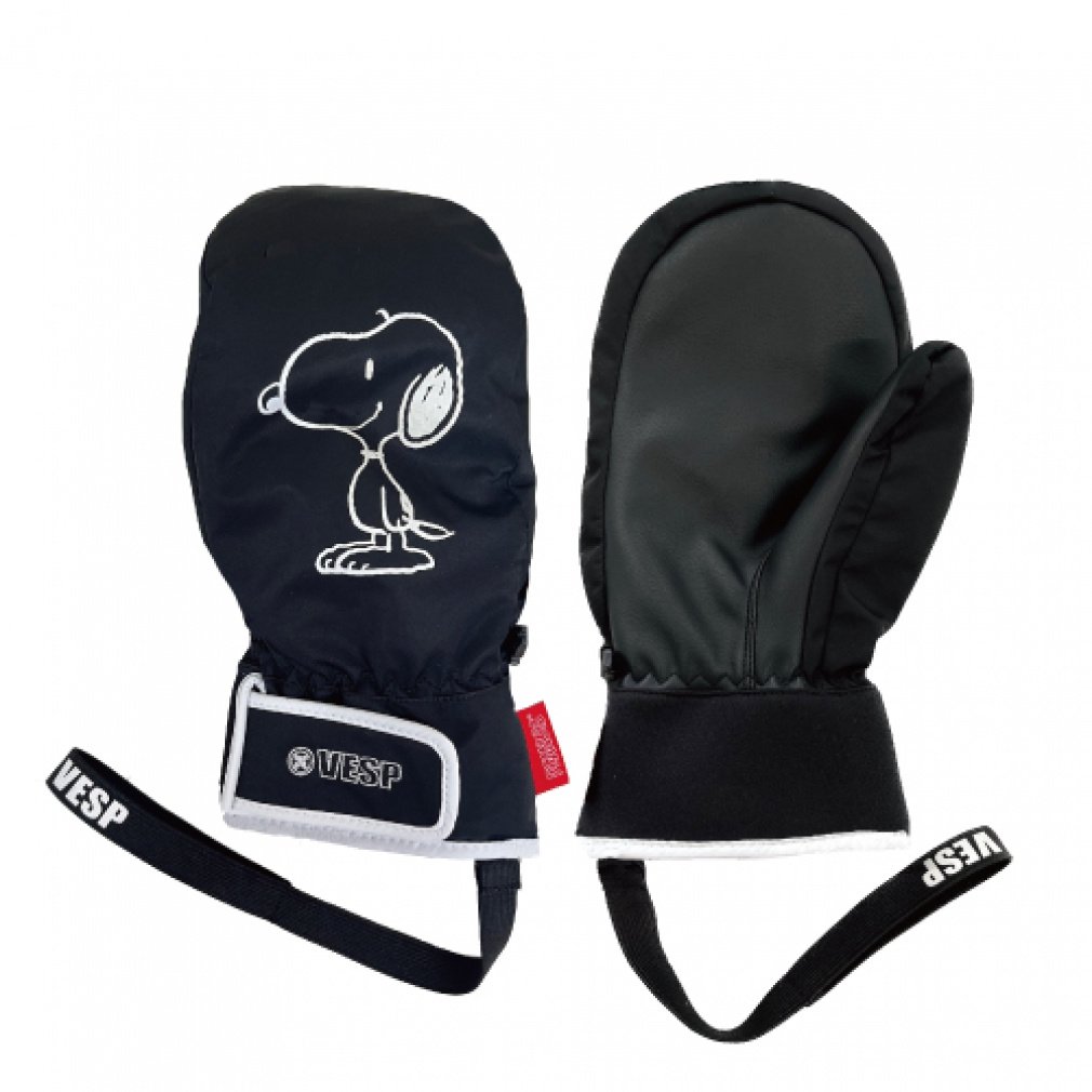 xXv Y Xm[{[h O[u PEANUTS COLLABORATION LIGHT WARM MITTEN SNMG1030 VESP