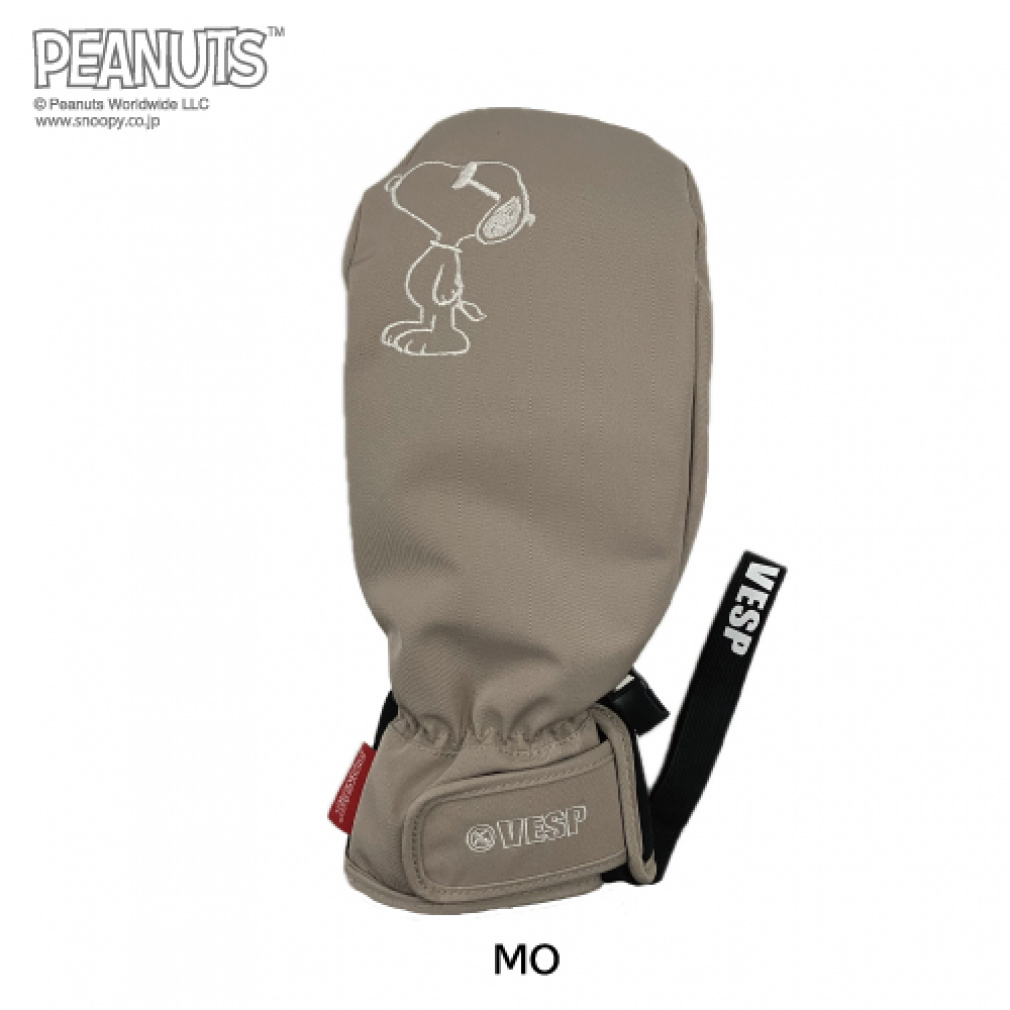xXv Y Xm[{[h O[u PEANUTS COLLABORATION TWILL MITTEN SNMG1038 VESP