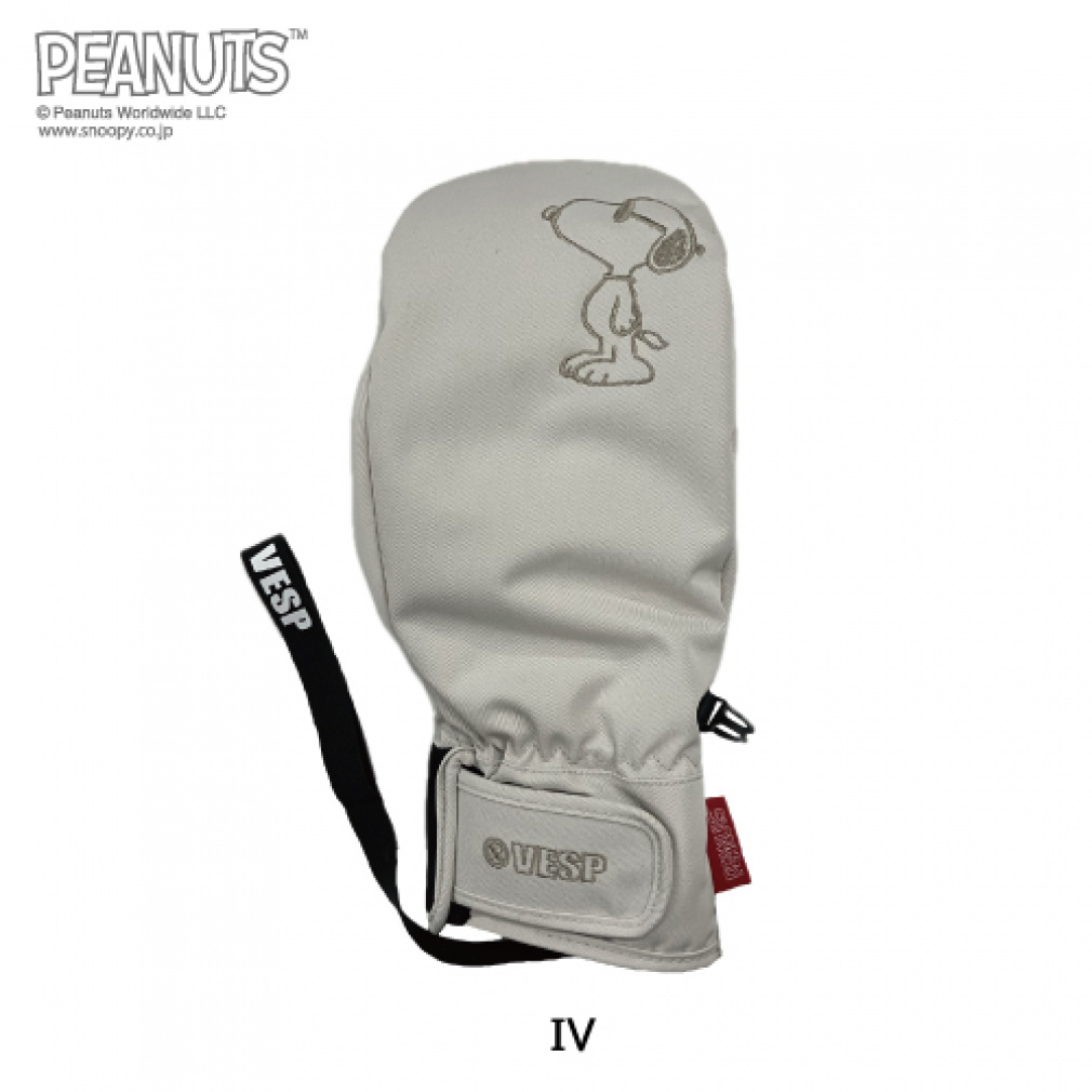 xXv Y Xm[{[h O[u PEANUTS COLLABORATION TWILL MITTEN SNMG1038 VESP