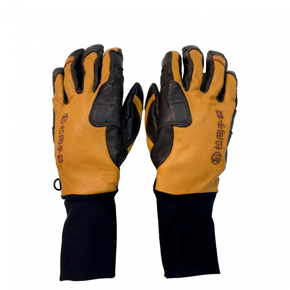 マツオカグローブ メンズ スキー/スノーボード グローブ ESK-2350A ALL Season 2024_5フィンガー : ペールブルー×ライトグレー MATSUOKA GLOVE