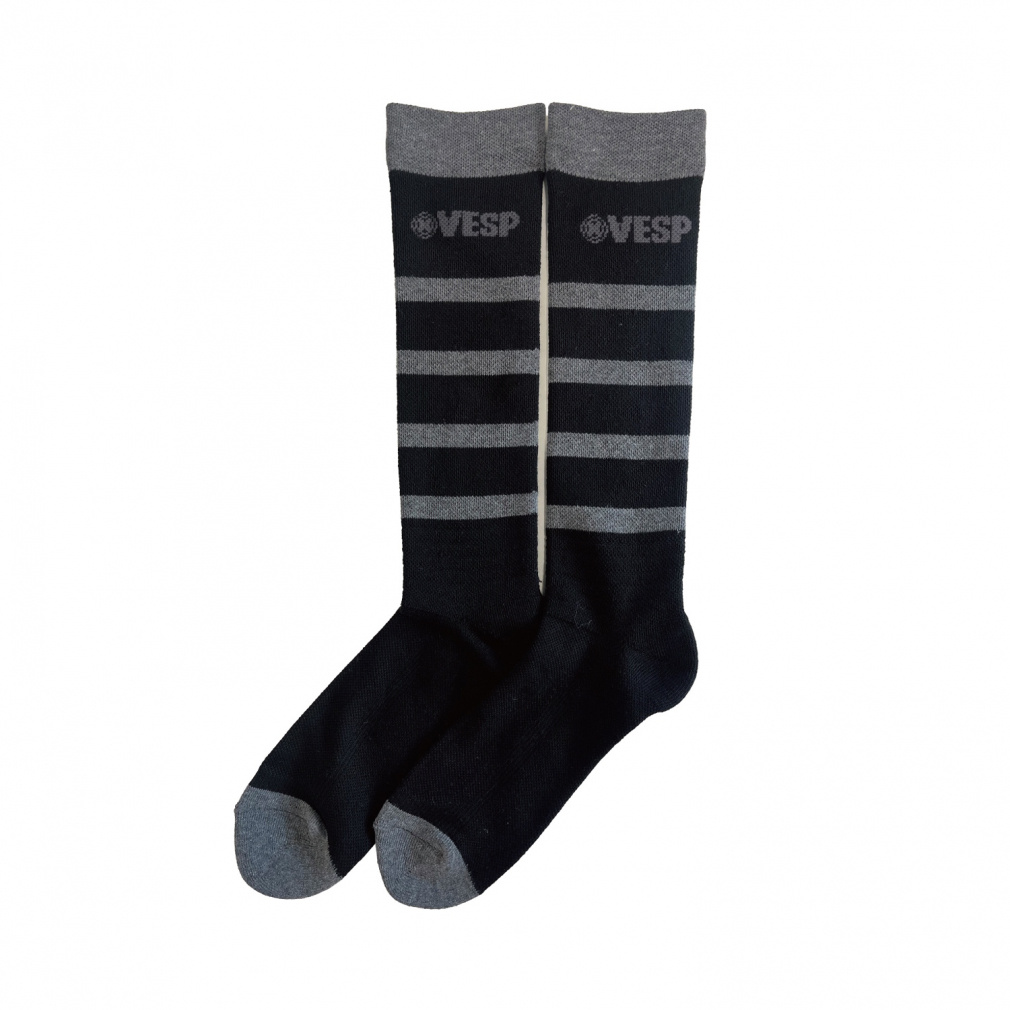 xXv Y XL[/Xm[{[h \bNX BORDER KNIT SOCKS VPMK1004 VESP