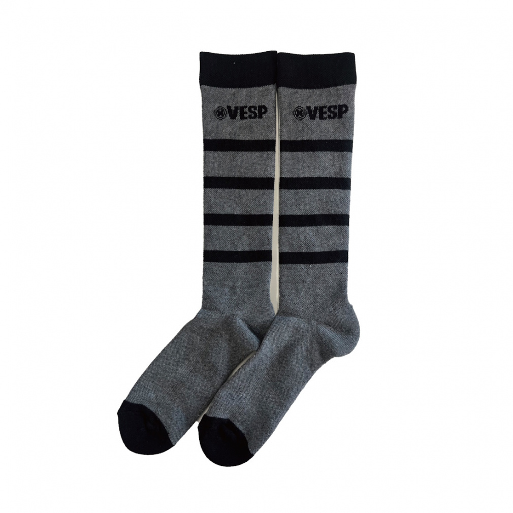 xXv fB[X XL[/Xm[{[h \bNX BORDER KNIT SOCKS VPMK1004 VESP