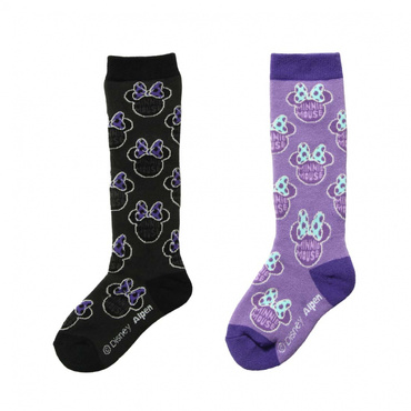 ジュニア ディズニー 2足組ソックス