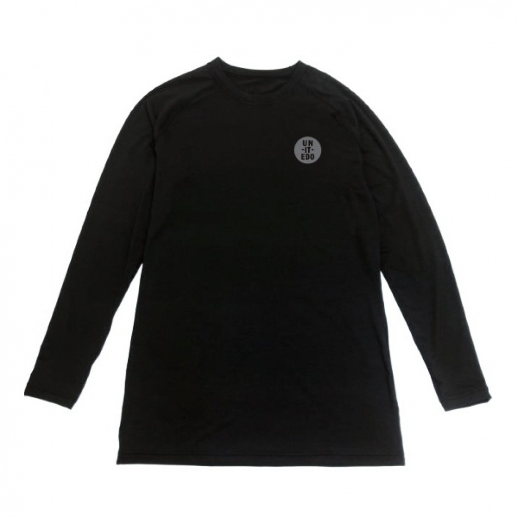 ノーブランド メンズ スキー/スノーボード タートルネックウェア Mod Baselayer L/S Men viut03bkmt : ブラック No Brand