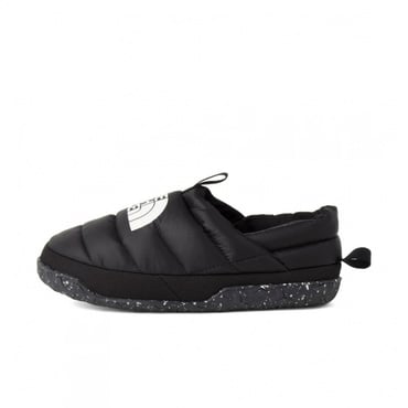 W Nuptse Down Mule : ブラック×ホワイト