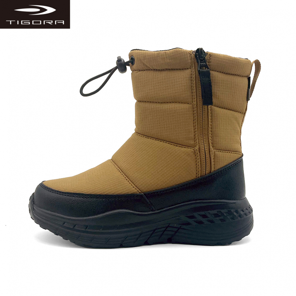 ティゴラ アルミ蓄熱ブーツ J BR (TRC4503BR) ジュニア キッズ 子供 ロングブーツ : ブラウン TIGORA