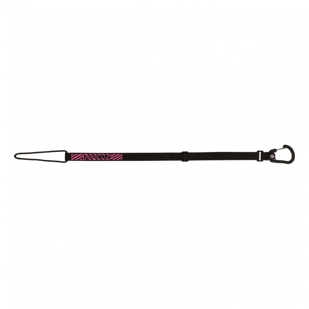 オレンジ ロングリーシュコード LONG LEASH CORD 130621 4035 スノーボード リーシュコード : BLACK/PINK ORANGE
