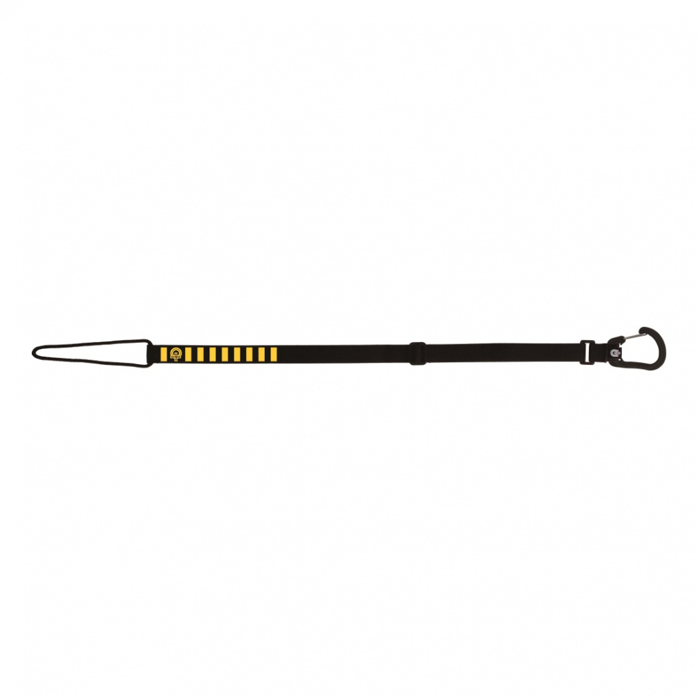 オレンジ ロングリーシュコード LONG LEASH CORD 130621 4229 スノーボード リーシュコード : BLACK/YELLOW ORANGE