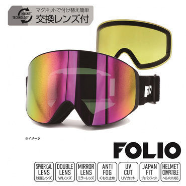 フォリオ スキー/スノーボード ゴーグル FO GL1970MG