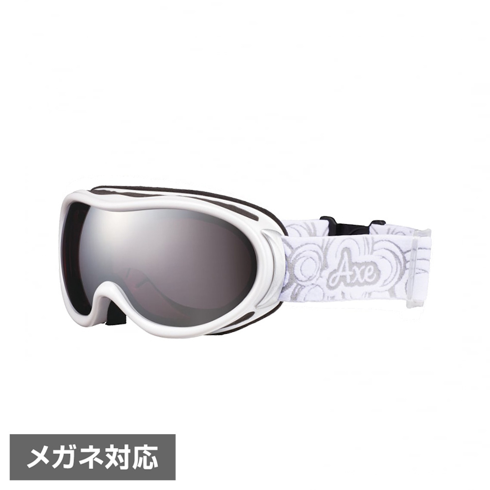 アックス AX595-WMD WT_アックス レディースゴーグル 595WMD WT スキー