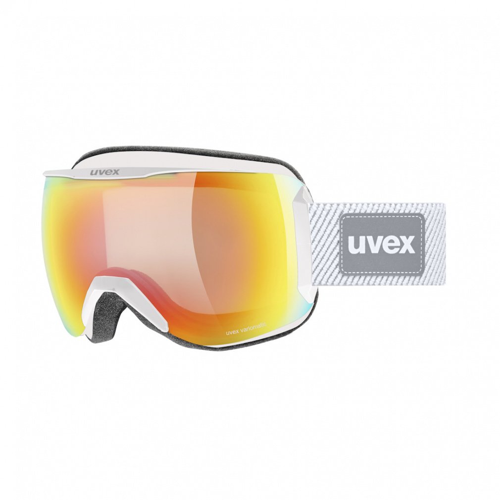 ウベックス UVEXdownhill2100V WT/RW_ウベックス ダウンヒル2100CVホワイトレインボ 5553911030 スノーボード ゴーグル : ホワイトマット/レインボー UVEX