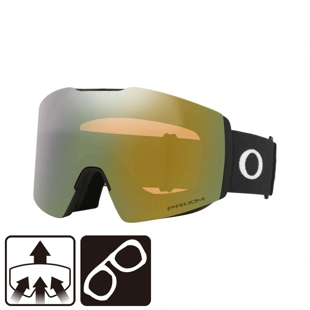 I[N[ FALL LINE LTCY 0OO7099 57 XL[/Xm[{[h S[O : MATTE BLACK OAKLEY