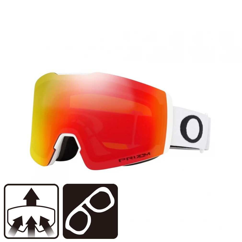 I[N[ FALL LINE MTCY 0OO7103 14 XL[/Xm[{[h S[O : MATTE WHITE OAKLEY