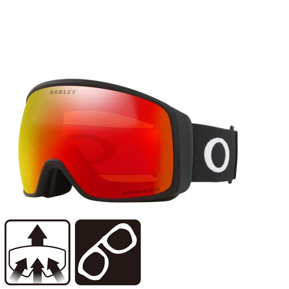 I[N[ FLIGHT TRACKER LTCY 0OO7104 07 XL[/Xm[{[h S[O : MATTE BLACK OAKLEY